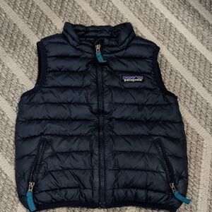 Patagonia Kids Puffer Vest - Navy